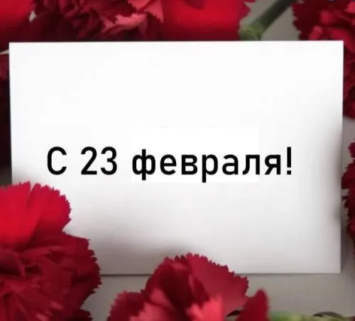 С 23 февраля!
